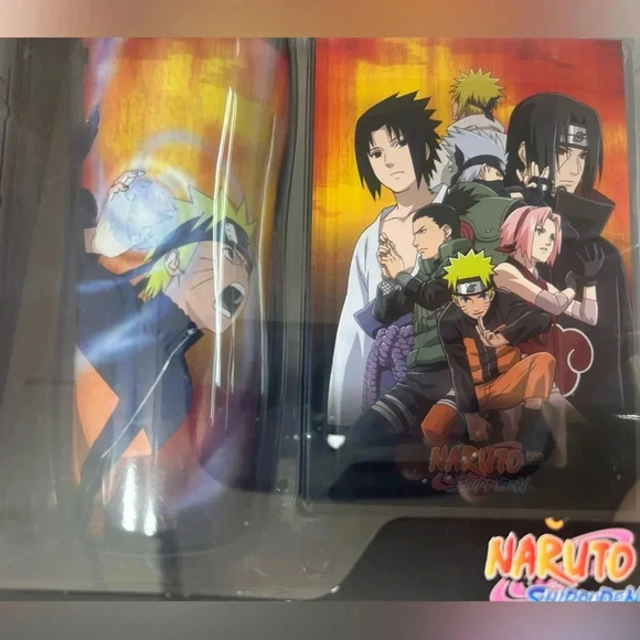 Naruto Shippuden - Gift Set / 1 Notebook & 1 12oz Travel Mug - BNIB 👊 - Picture 2 of 6